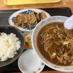 スタミナラーメン+餃子半ライス
