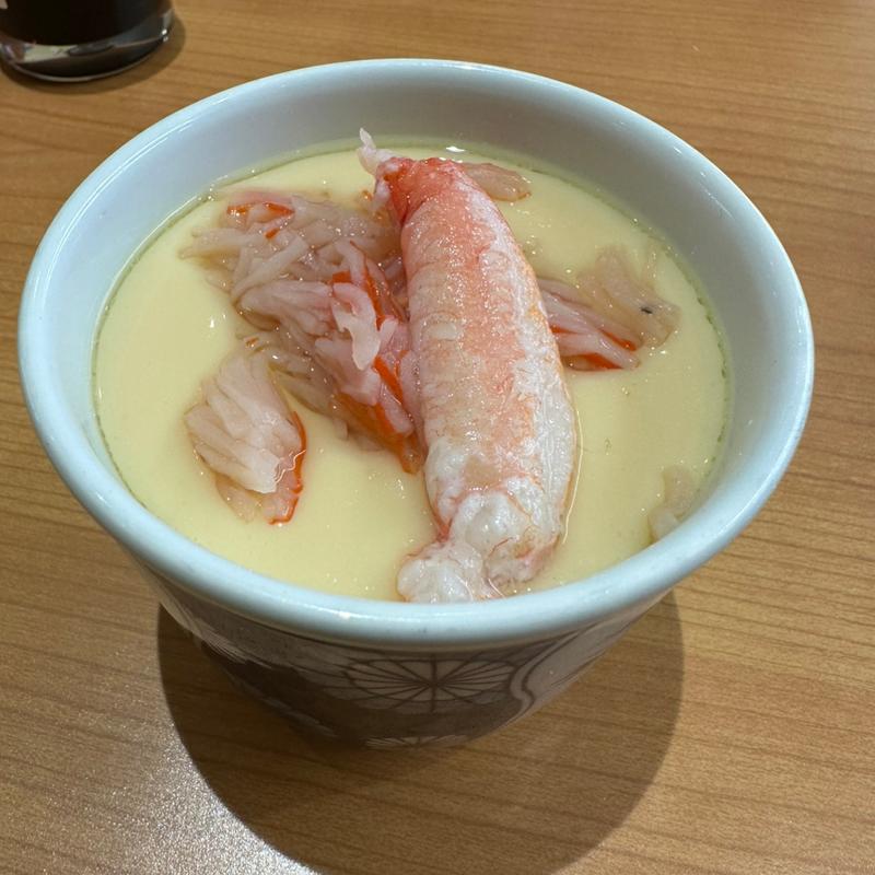 かに茶碗蒸し(くら寿司 藤井寺店)