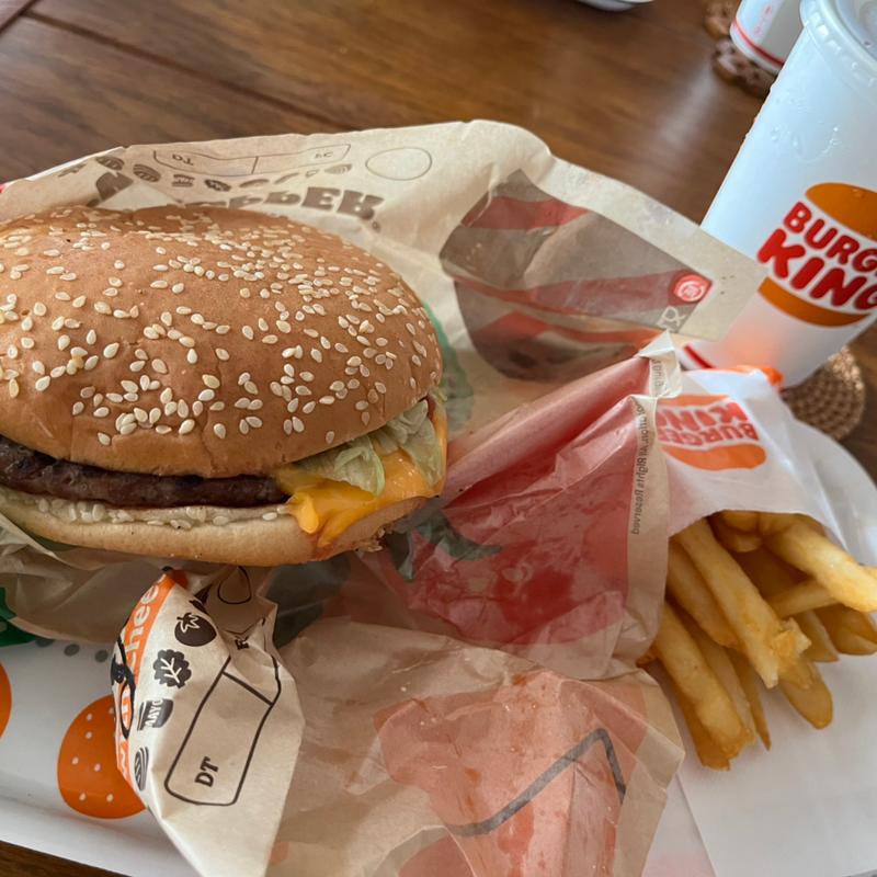 ベーコンチーズワッパー（M）セット(バーガーキング イオンモール香椎浜店)