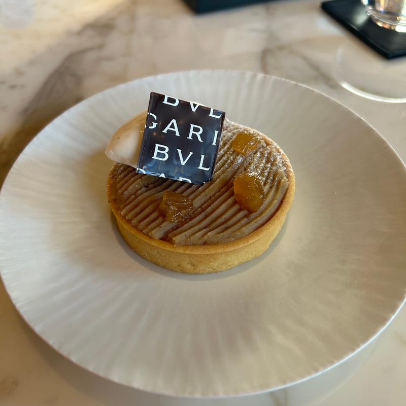 栗のタルト(ブルガリ ギンザ・バー (Bvlgari Ginza Bar))