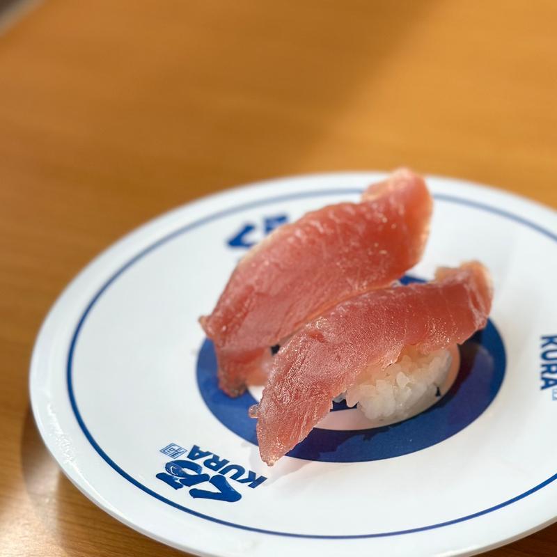 ふり塩熟成まぐろ(くら寿司 藤井寺店)