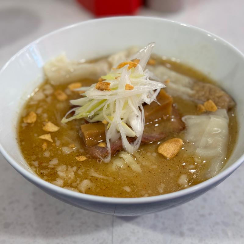 平打ち手揉み麺の味噌󠄀らぁ麺(ラーメン星印 )