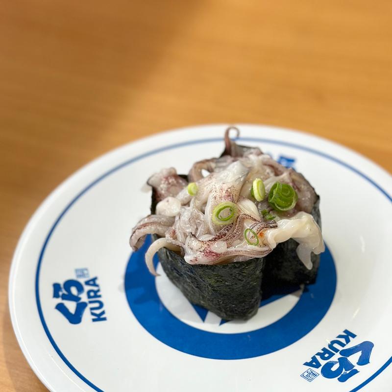 大盛りげそ(くら寿司 藤井寺店)