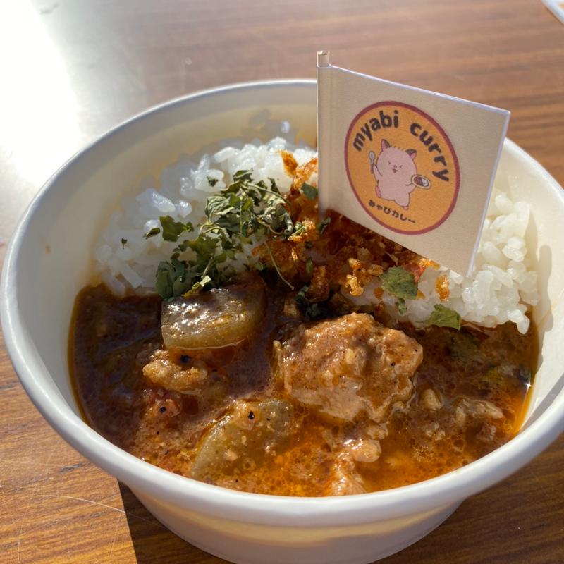 牛すじ味噌煮込みカレー(みゃびカレー)