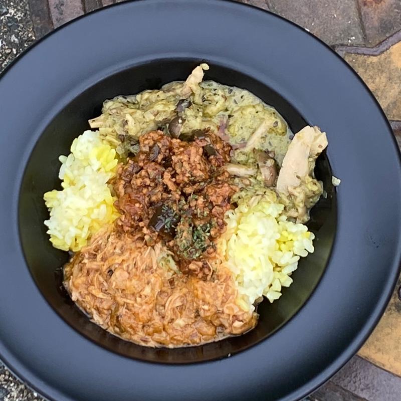 あいがけカレー(舞鶴公園カレーフェス)