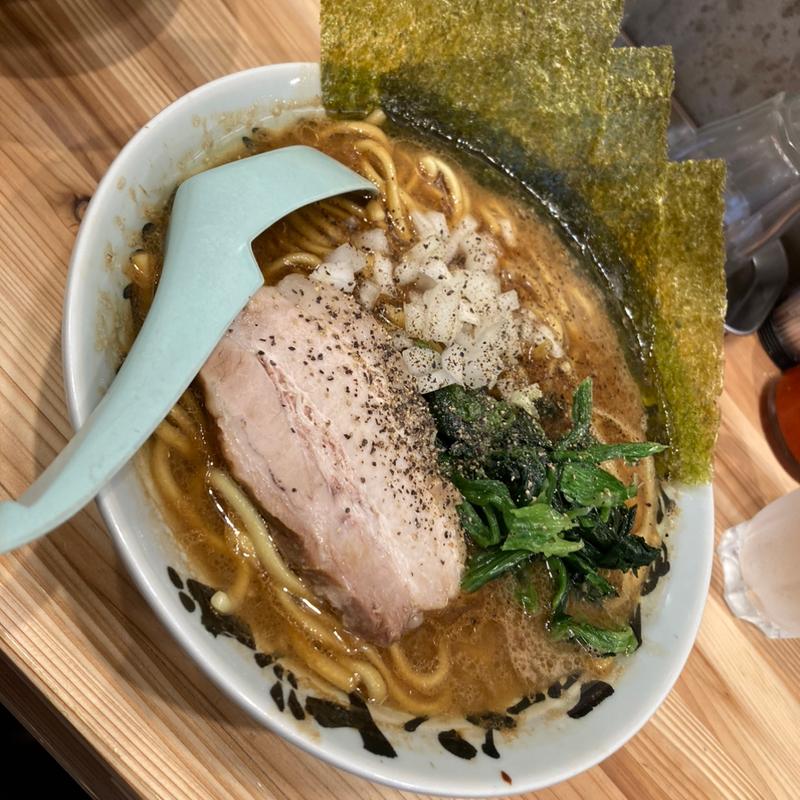 吉祥寺武蔵家コラボ 家系ブラック(ラーメンビッグ仙台駅前中央店)