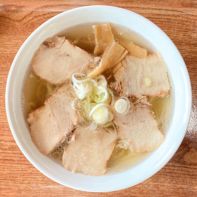 会津山塩ラーメン (奥裏磐梯らぁめんや)