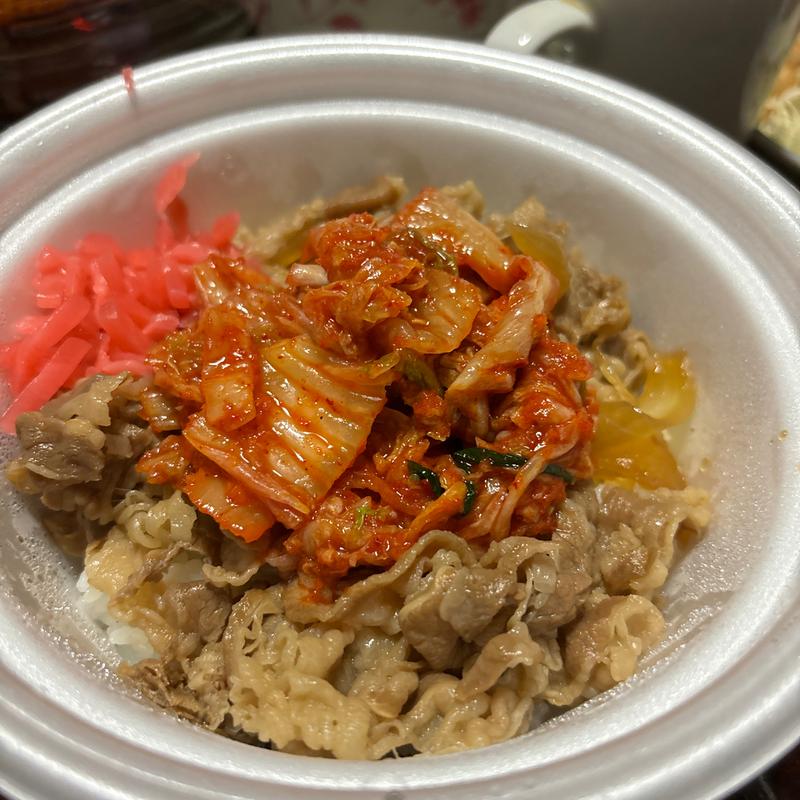 キムチ牛めし並盛(松屋 桶川店 )