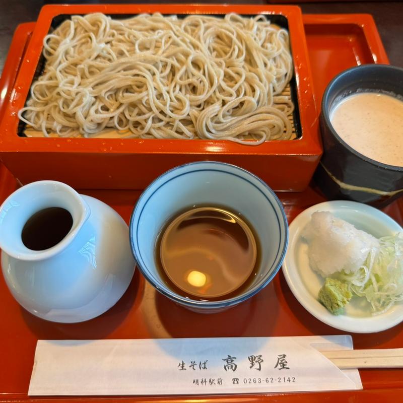 もりそば(2枚)(高野屋 )