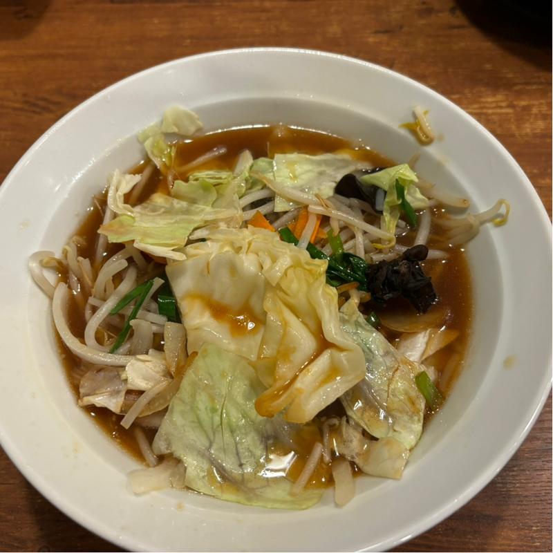 旭川醤油野菜ラーメン(伝丸 419号高浜店 （でんまる）)