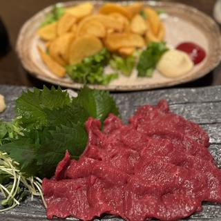 特選馬赤身刺し(モモセ精肉店 伊勢町店 )