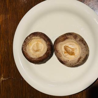 肉厚しいたけの鉄板焼き(お好み焼き 鉄ちゃん)