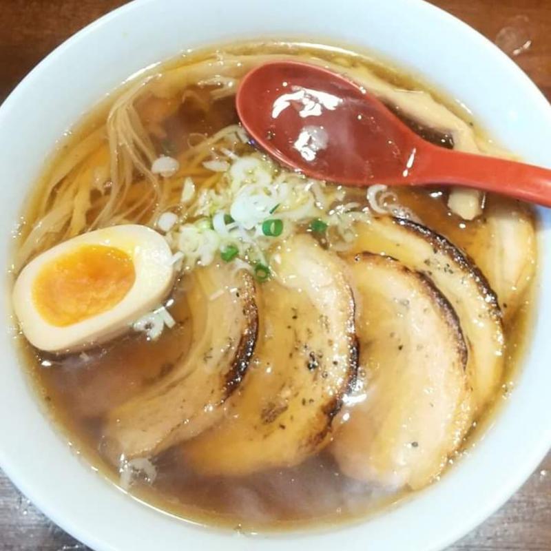 醤油バラ肉チャーシュー麺(老麺魂)