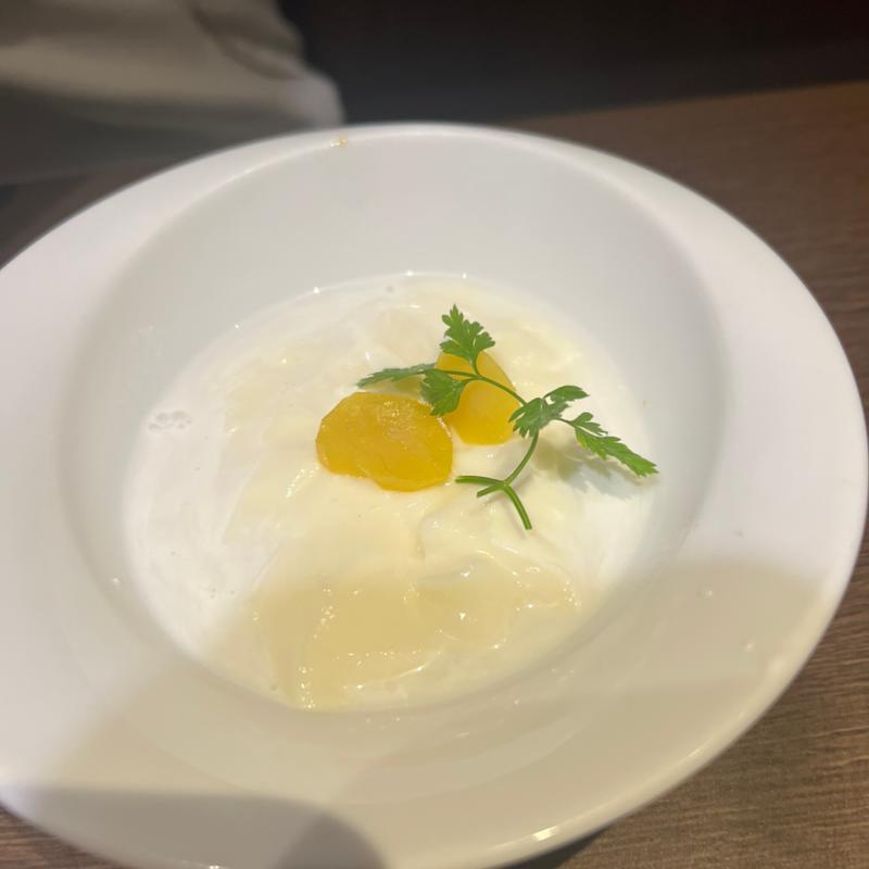 自家製 杏仁豆腐(焼肉ダイニング ワンカルビ 三木店)