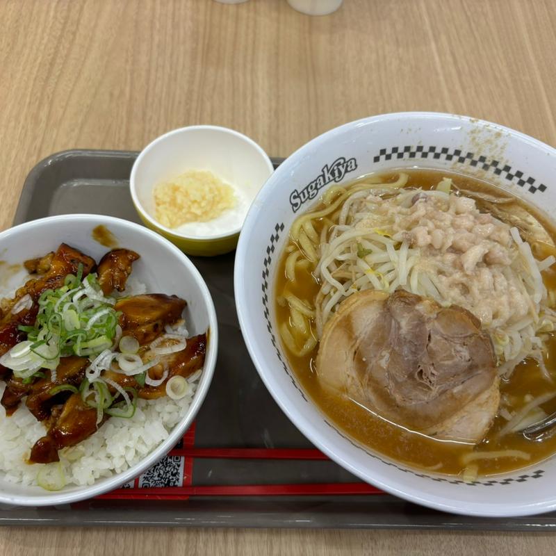 スガジロー満腹セット(スガキヤ 岡崎イオンモール店 )