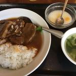 豚角煮丼