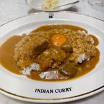 インディアンカレー　ルー大盛り　卵(インデアンカレー 中之島フェスティバルプラザ店)