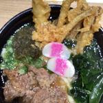 肉ごぼう天うどん(資さんうどん 魚町店)