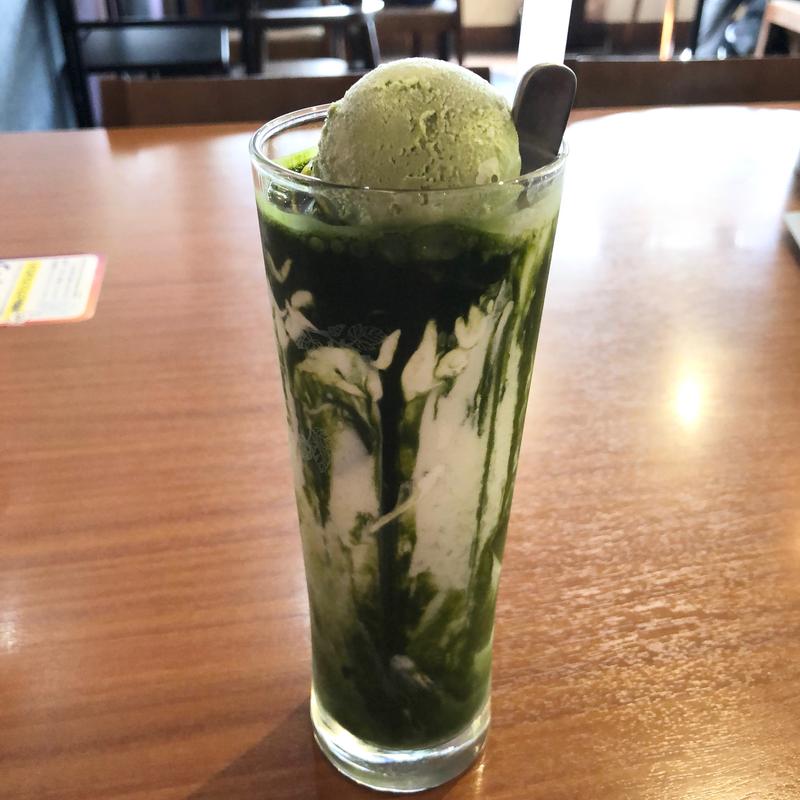 抹茶ラテ(一幸 東越谷店)