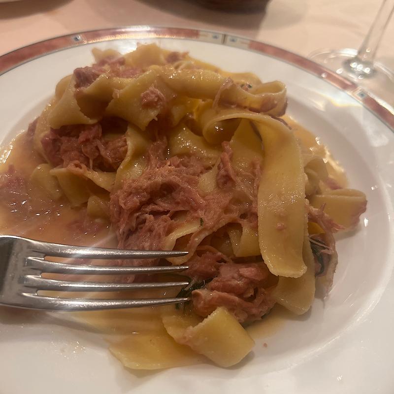 ペッペに特別に作ってもらった(エリオ・ロカンダ・イタリアーナ)