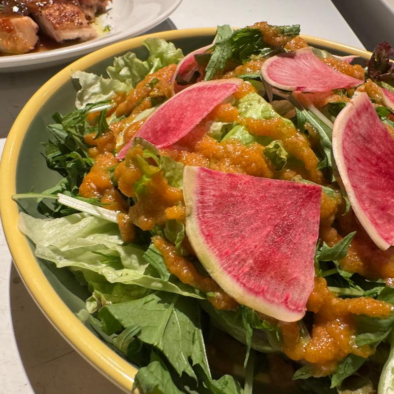 自家製ドレッシングのサラダ(ヌリカベ （nurikabe）)