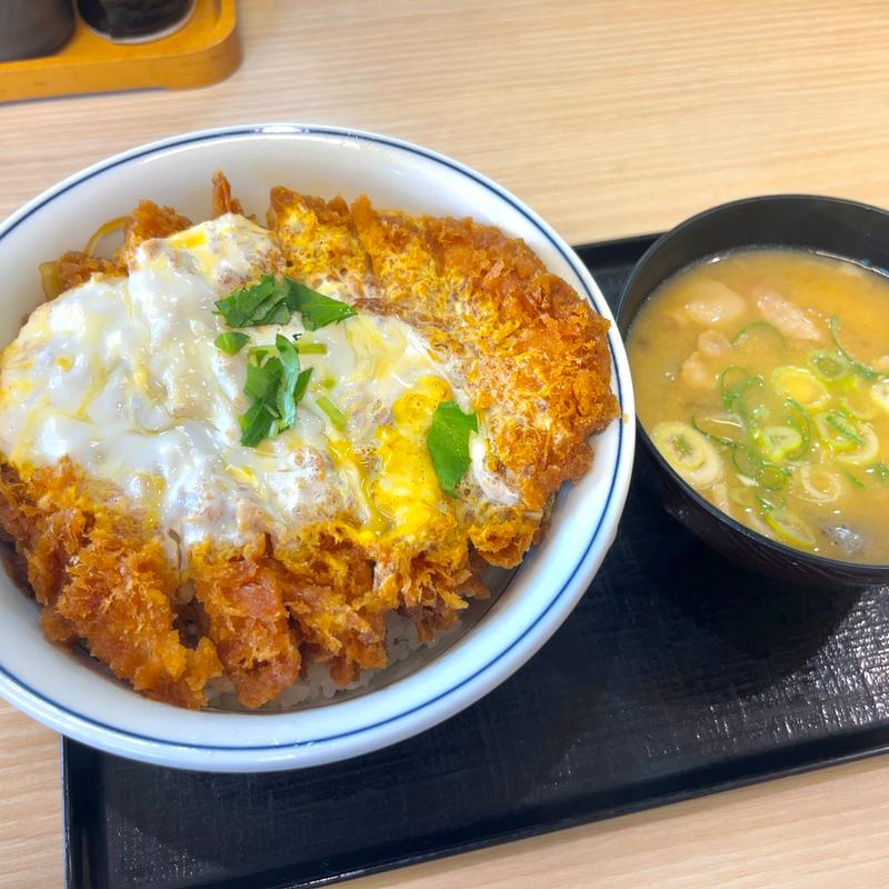 かつ丼　竹　豚汁(かつや 川口南鳩ヶ谷店)