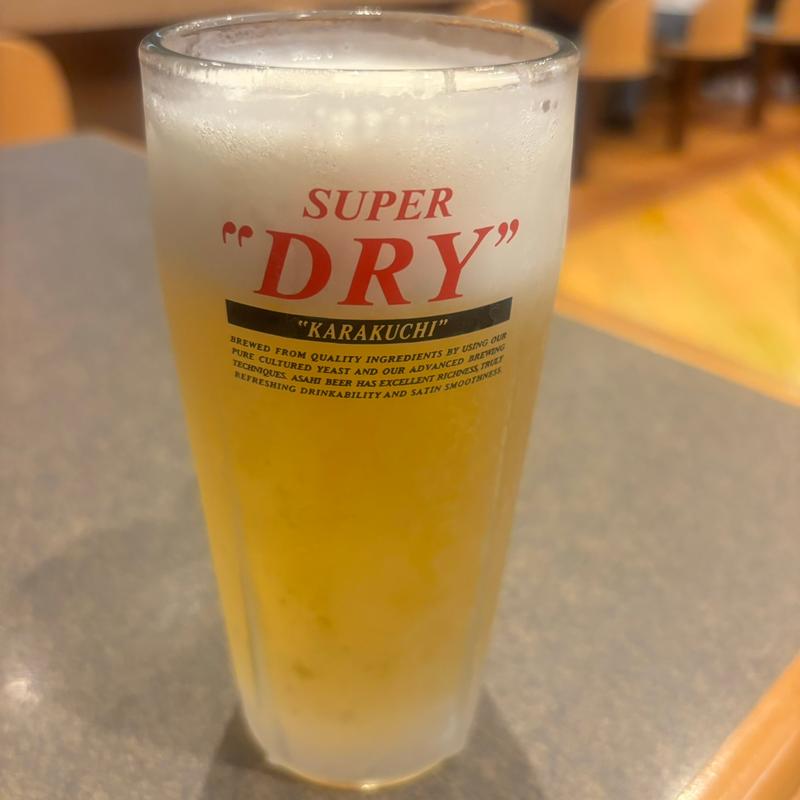 生ビール(中ジョッキ)(出雲の國　麺屋)