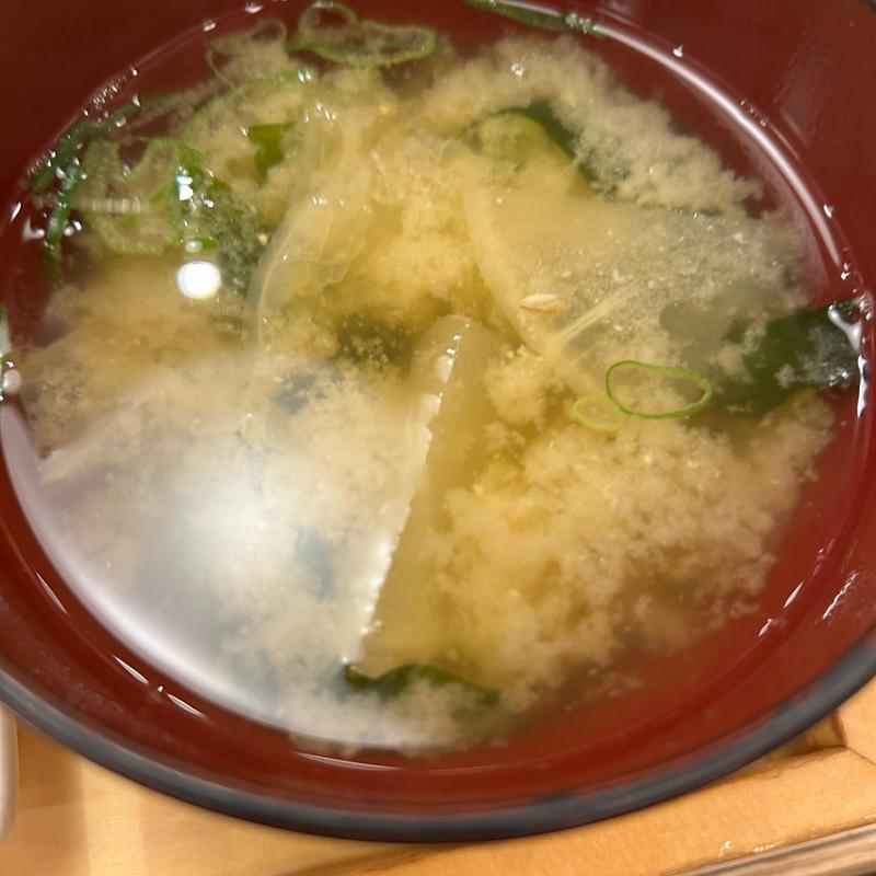 味噌汁(銀しゃり五穀 札幌平岡店)
