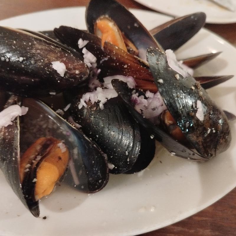 ムール貝の白ワイン蒸し(タブリエ)