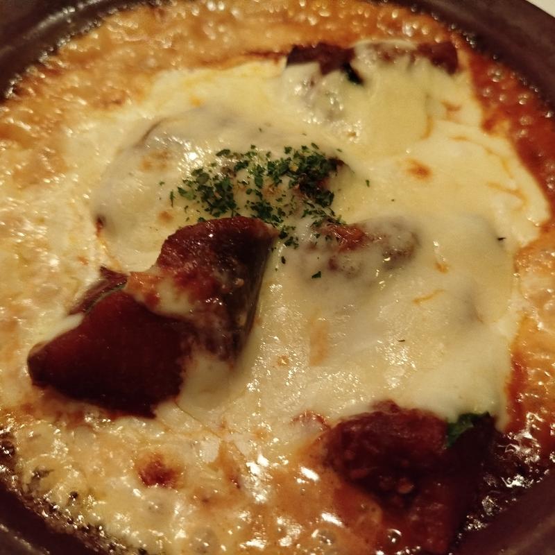 ナズとチーズのオーブン焼き(イルキャンティ・ロッサ 神楽坂)