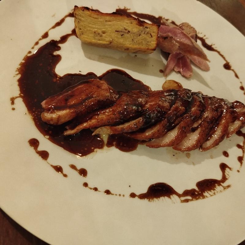 鴨のロティ(タブリエ)