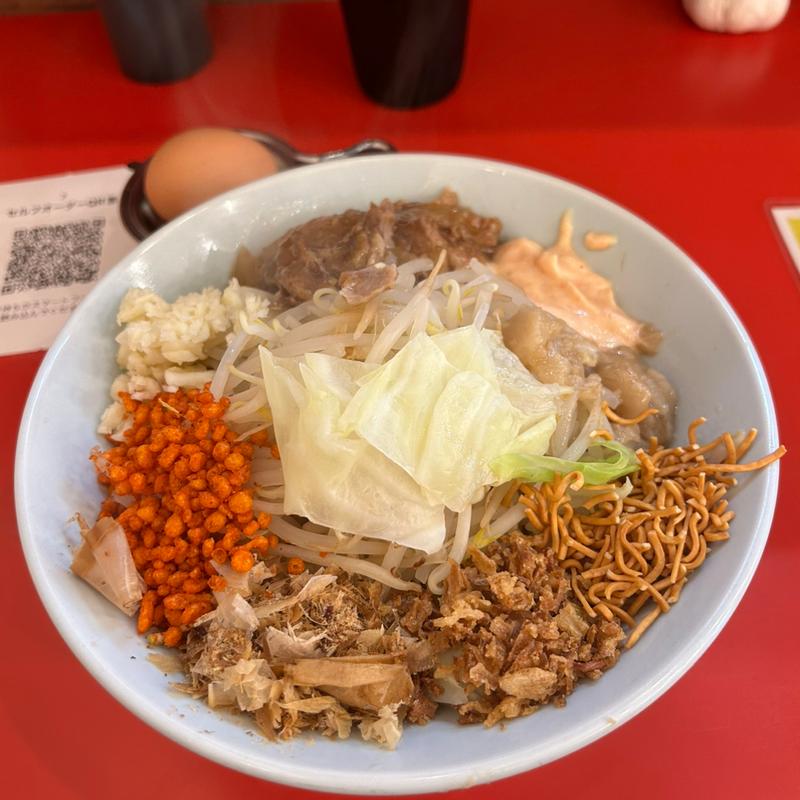 まぜそば(スタミナフェア 豊田 ラーメン・まぜそば)