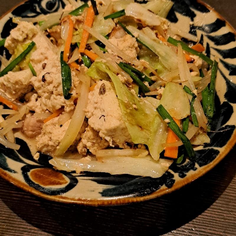 豆腐チャンプルー(すみびやき串串 )