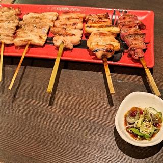 串焼き5本(すみびやき串串 )