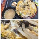 きのこの卵丼