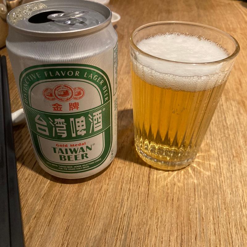 台湾ビール(好記担仔麺（ハオチータンザイミィェン）)