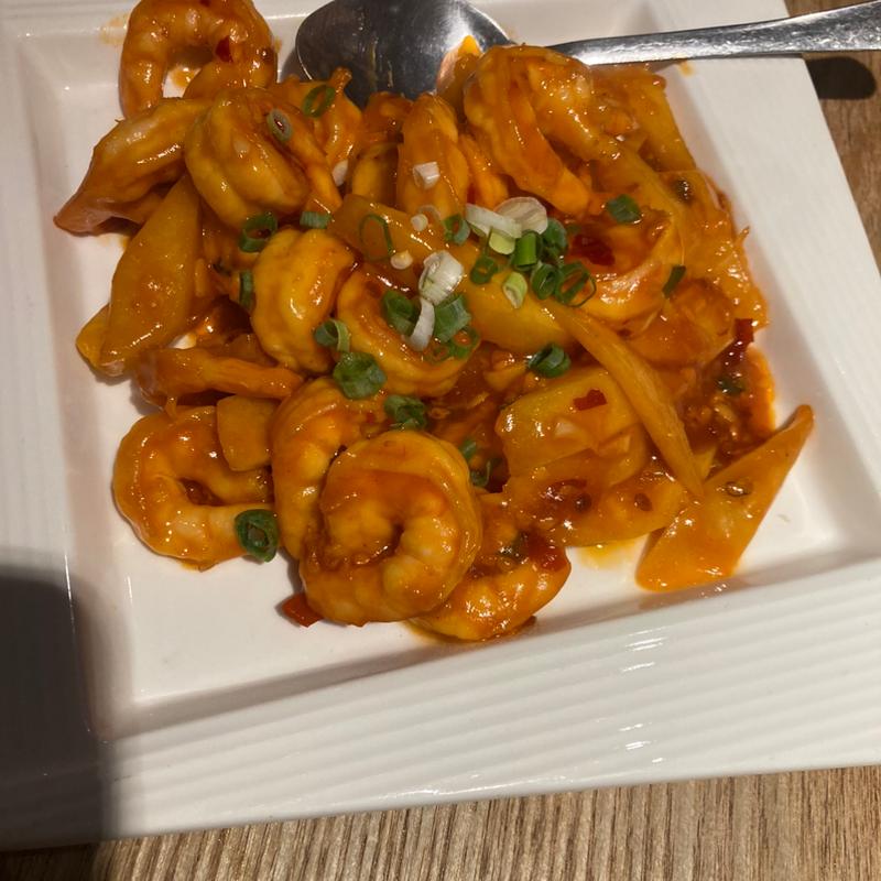 エビチリ(好記担仔麺（ハオチータンザイミィェン）)