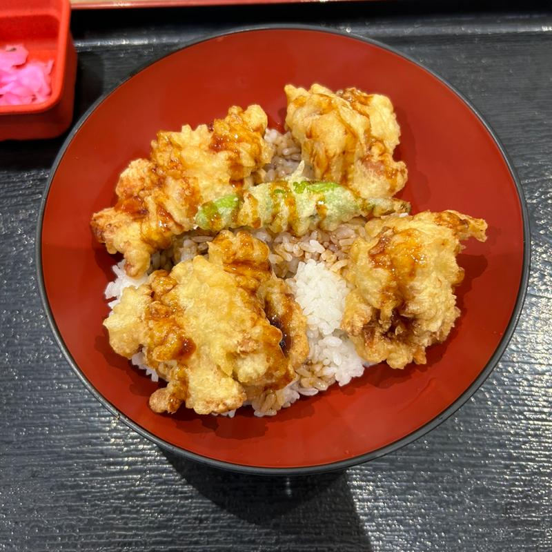 鶏天丼(からあげ、定食、丼 がブリチキン。アリオ川口店)