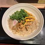 和風クリームソースきのこそば(そばいちエキュート赤羽店)