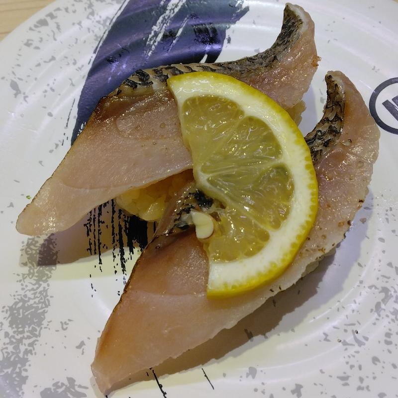 くろむつ塩炙り(回転寿司みさき 川崎ダイス店)