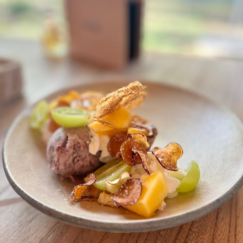 季節のデザート（スイートポテト）(カフェドミーミ（Café de mimi）)