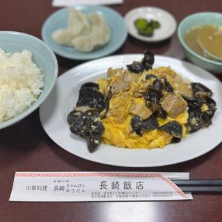 木くらげ玉子炒め定食(長崎飯店 高田馬場駅前店 （ナガサキハンテン）)