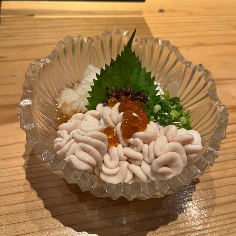 タラの白子ポン酢(めしや 浮世ばなれ)