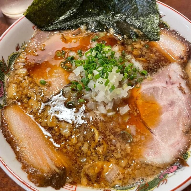 限定背脂武黒麺(らぁ麺 武者気 Matsuno長岡店)