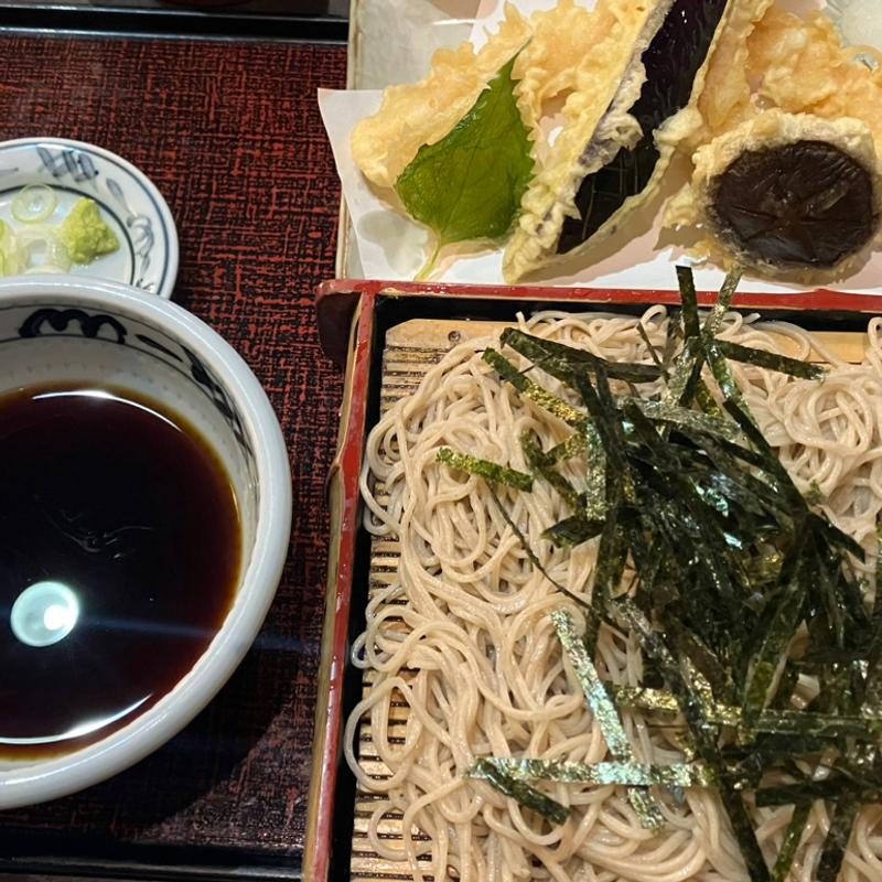 天ぷらせいろ(そば処 一心庵)
