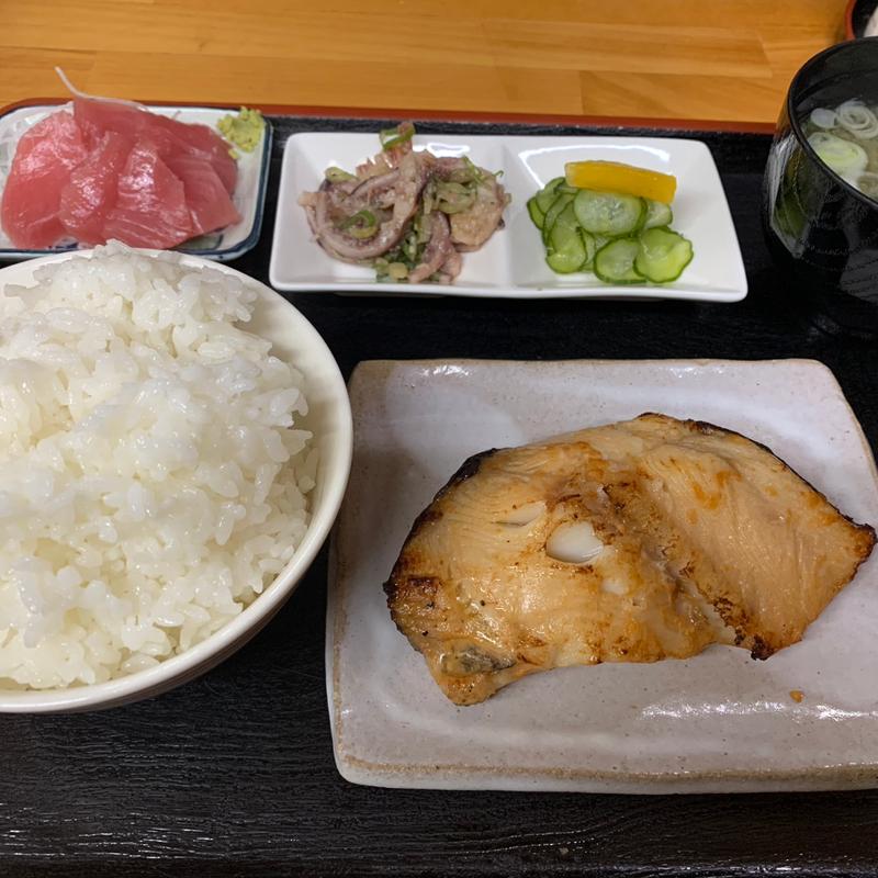 銀だら定食(食堂 あき)