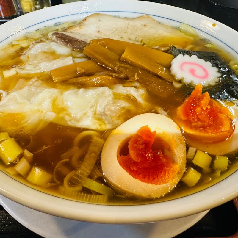 ワンタン麺(郡山大勝軒 )