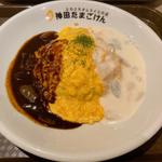 ハヤシ＆キノコクリームオムライス(神田たまごけん 秋葉原店 )