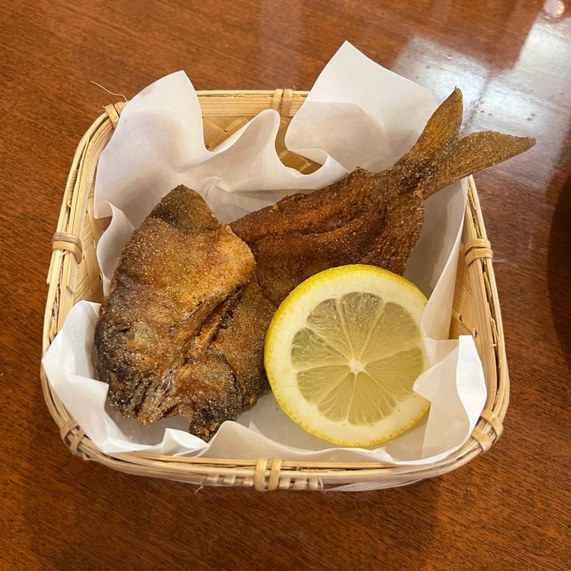 鮎の唐揚げ(レストラン幸 )