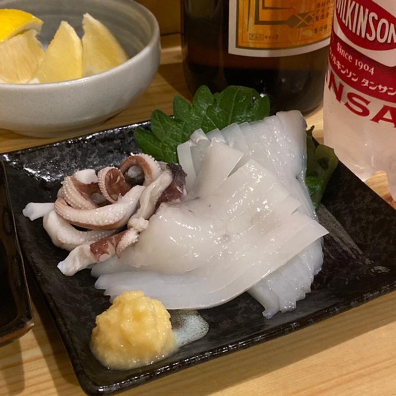 甲イカ刺身(菜香 )